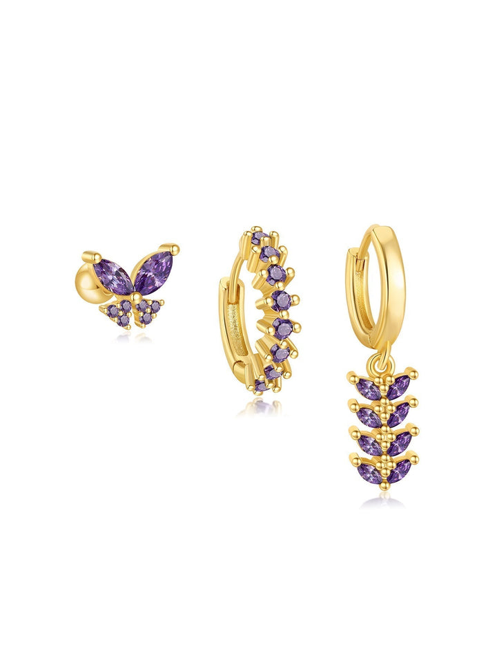 Greta – Jemné zlaté náušnice s decentním pohybem.