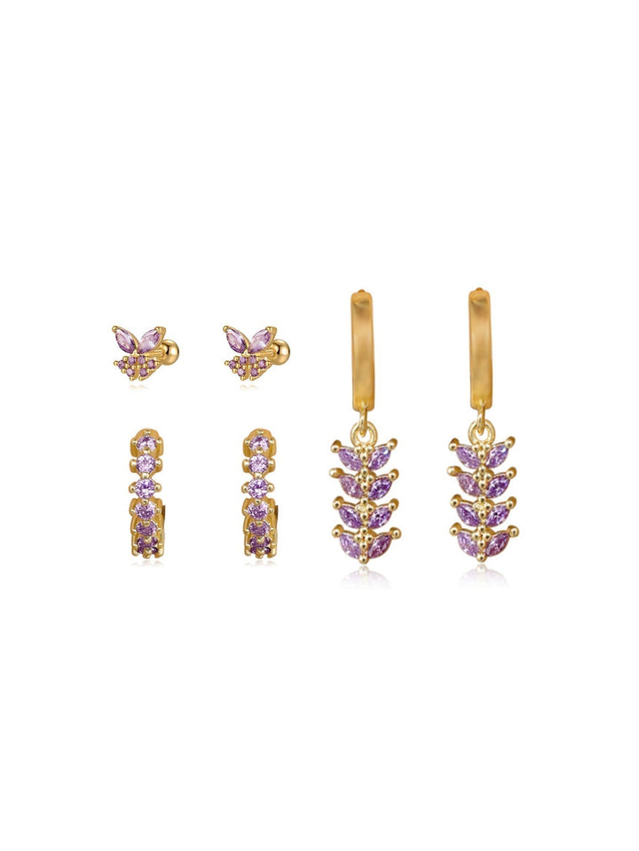 Greta – Jemné zlaté náušnice s decentním pohybem.