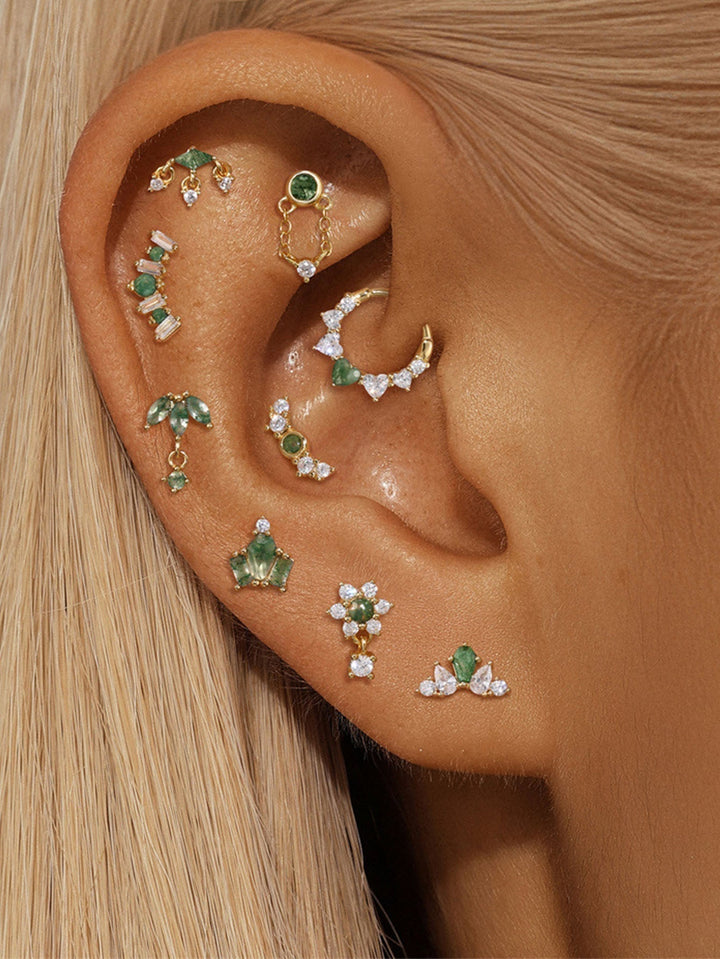 Romana – Zlaté náušnice s hravým kouzlem.