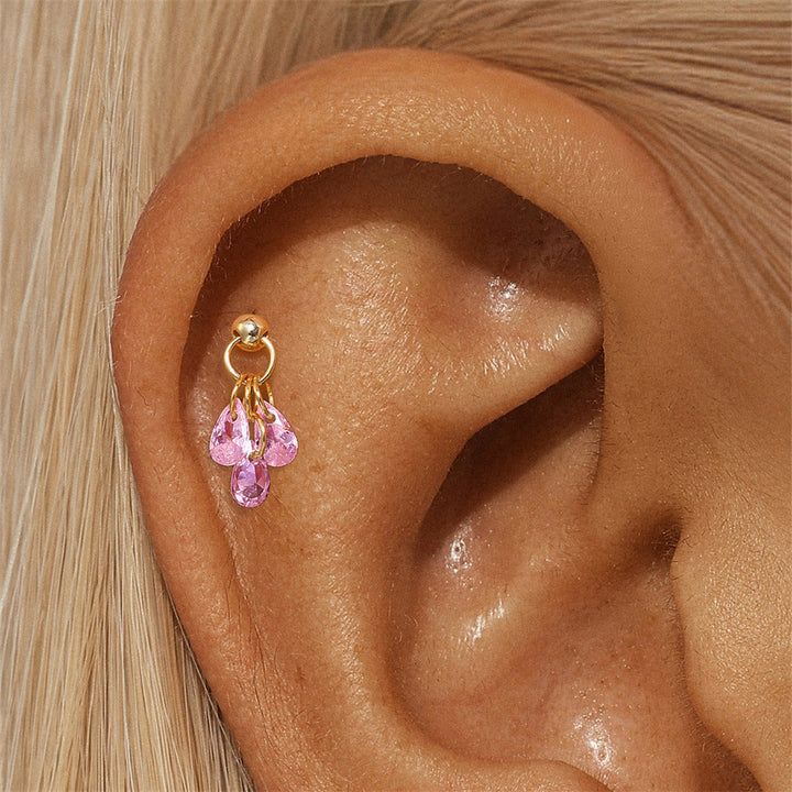 Jasmina – Zlaté náušnice s jednoduchou rafinovaností.