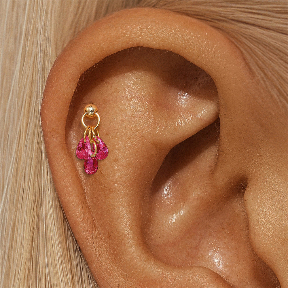 Jasmina – Zlaté náušnice s jednoduchou rafinovaností.