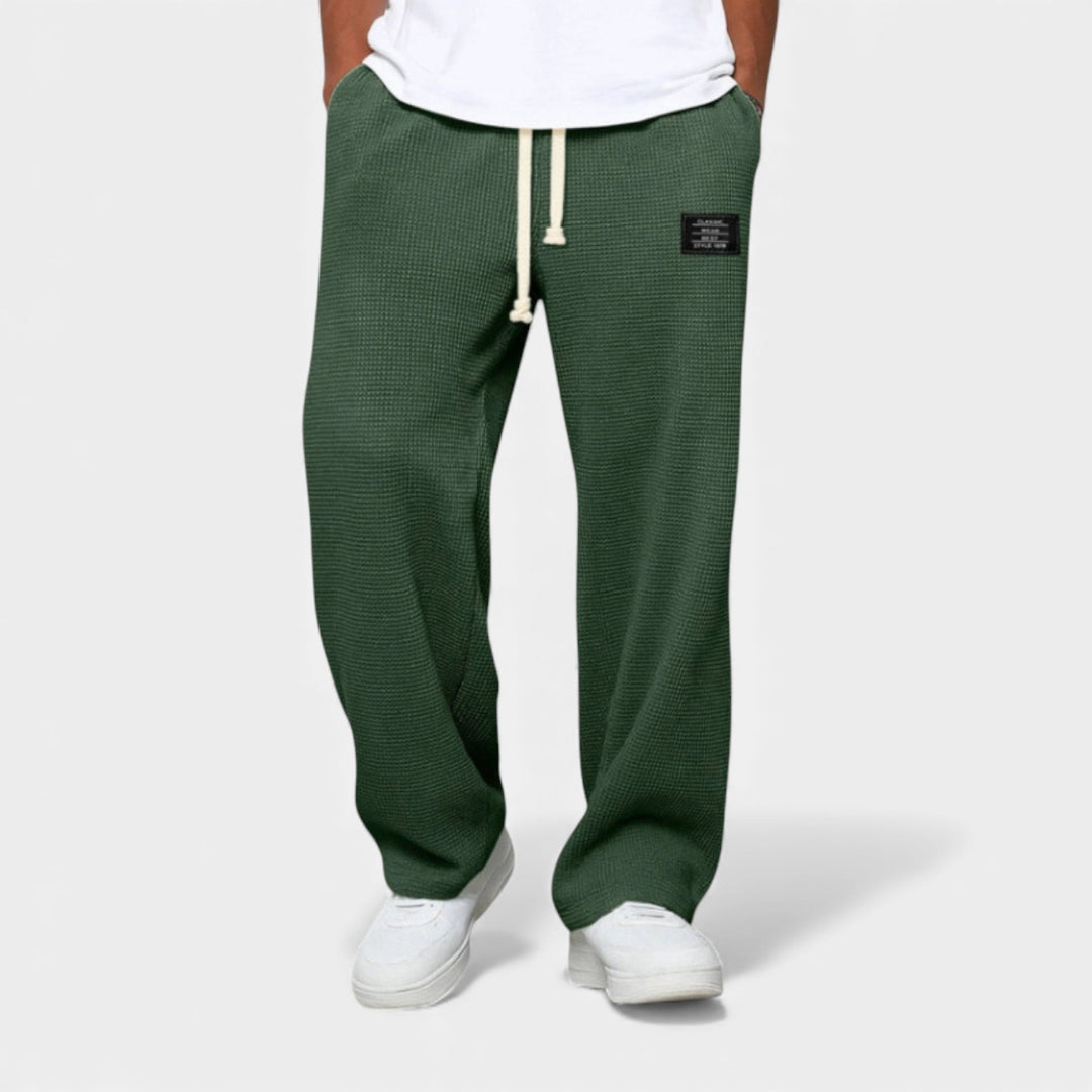 Piotr – Ležérní waffle kalhoty