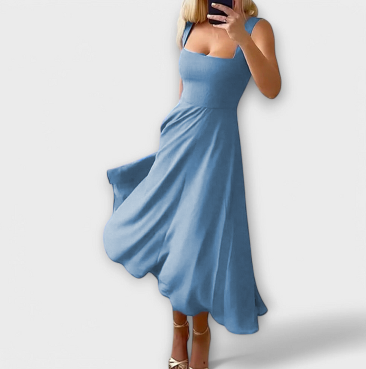 Elegantní Šaty Bez Rukávů