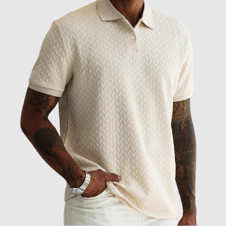 Libuše – Strukturované polo tričko