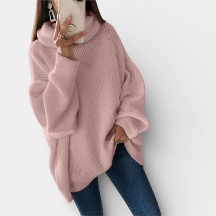 Blanka – Oversize svetr s rolákem