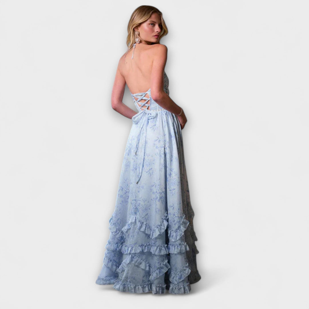 Luzie - Chic dlouhá volná šaty