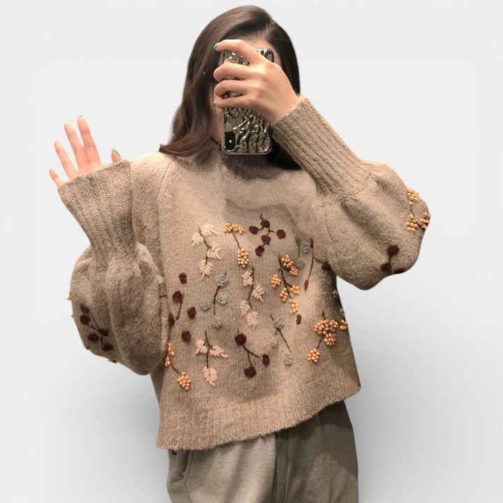 Natalia – Moderní dámský svetr na každodenní nošení