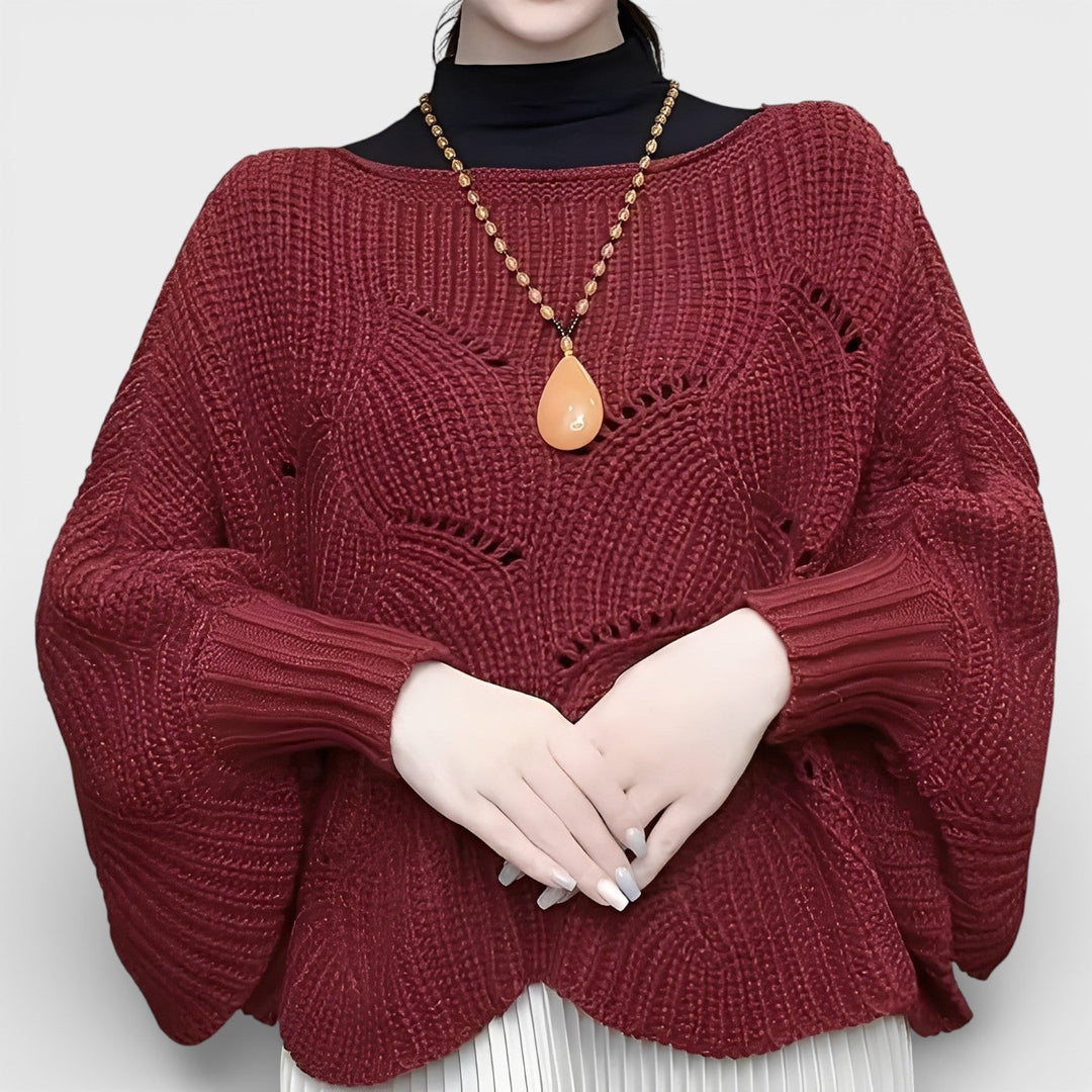 Romana – Termosvetr s rukávy typu netopýr