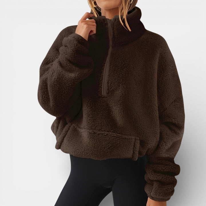 Milena – Polární mikina s polozipem