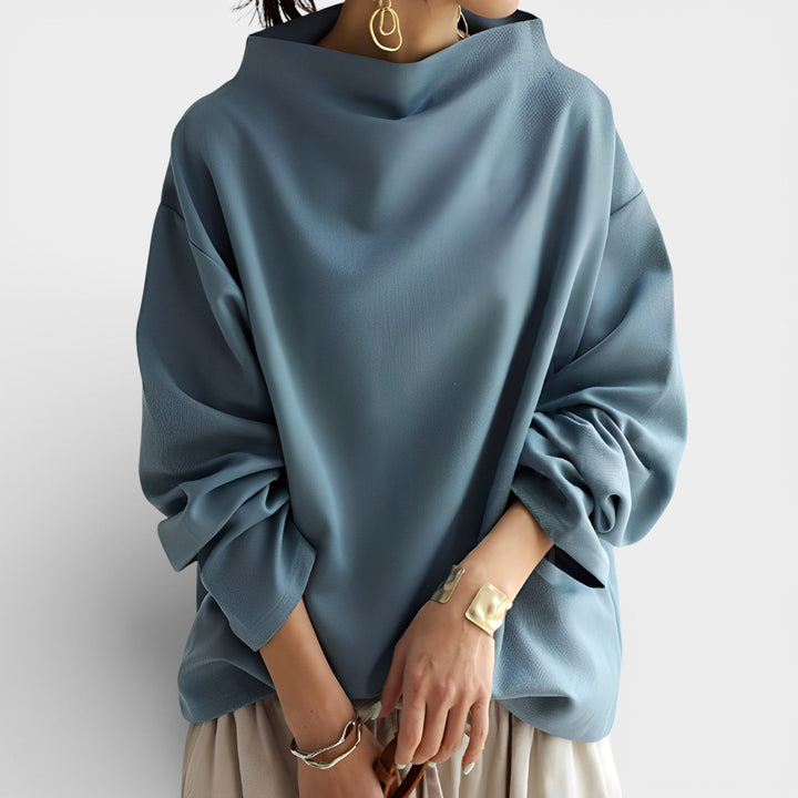 Kalina – Dámský bavlněný svetr volného střihu