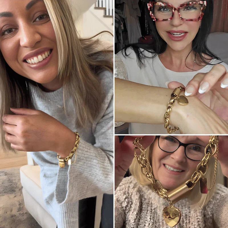 Chunky náramek Herzstück