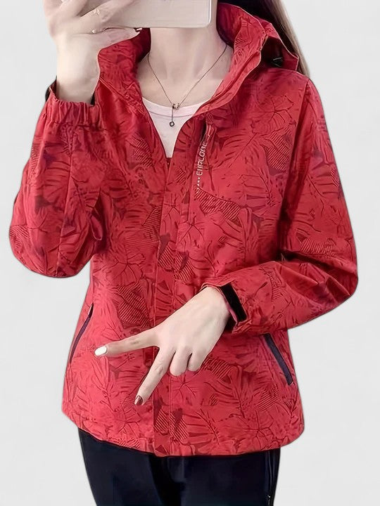 Thanyelle – Elegantní bunda s botanickým potiskem