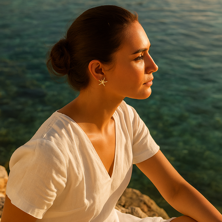 Arabelle | Náušnice se hvězdicemi