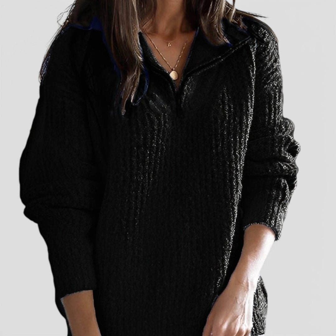 Irena – Komfortní volný dámský svetr