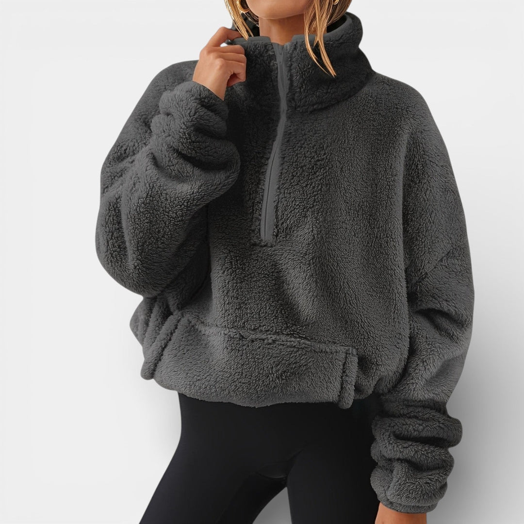 Milena – Polární mikina s polozipem