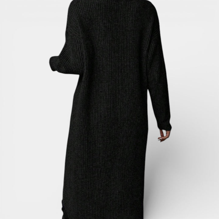 Matylda – Dlouhý svetr s překrývajícím se designem