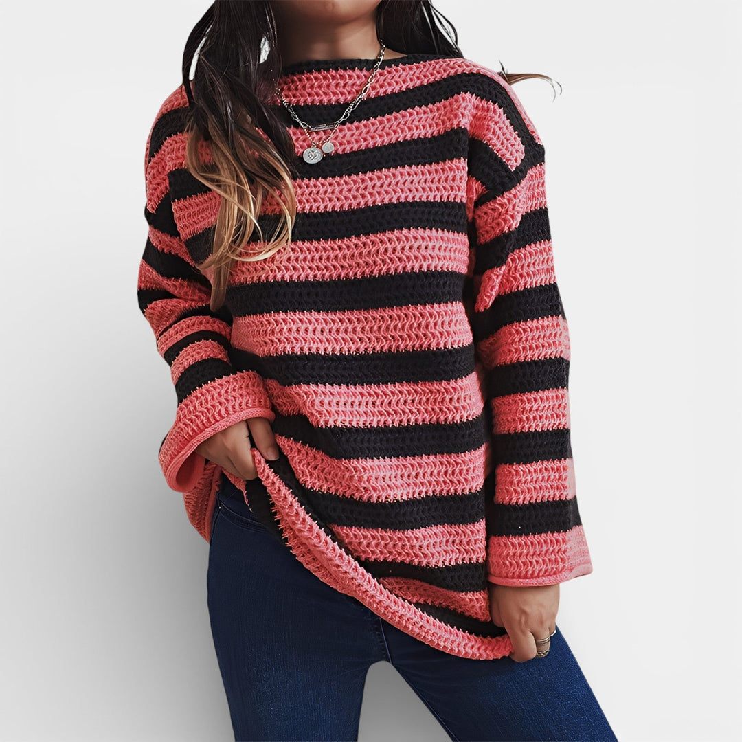 Elwira – Příjemný, volně pletený dámský svetr