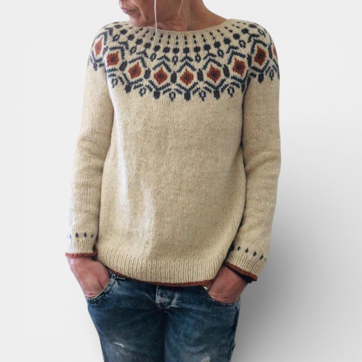 Ondřej – Pletený svetr s norským vzorem
