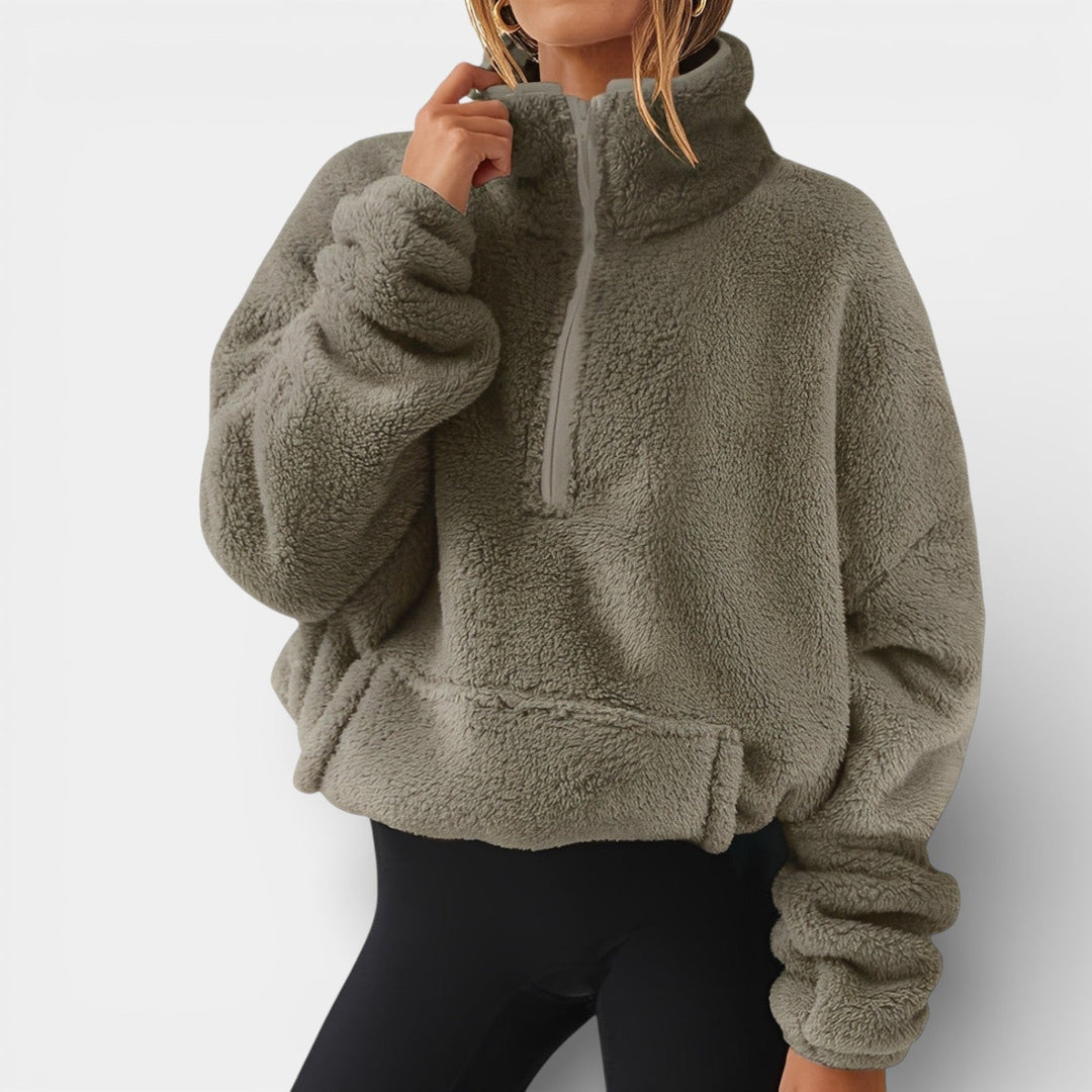 Milena – Polární mikina s polozipem