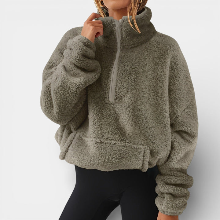 Milena – Polární mikina s polozipem