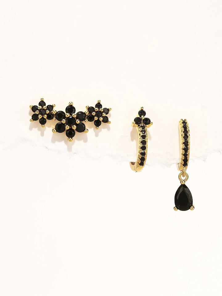 Sabina – Zlaté náušnice s moderním stylem.