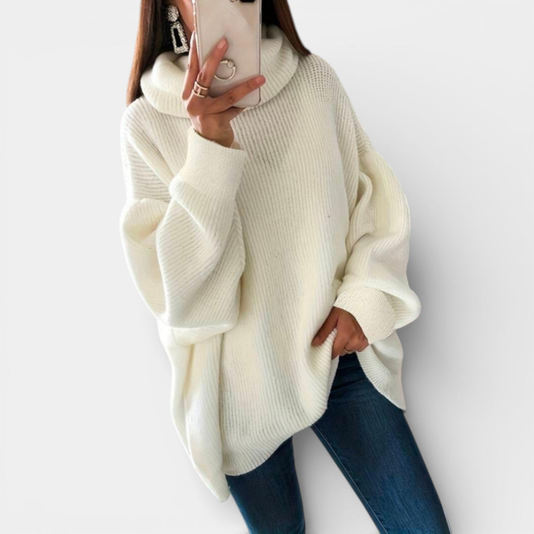 Blanka – Oversize svetr s rolákem