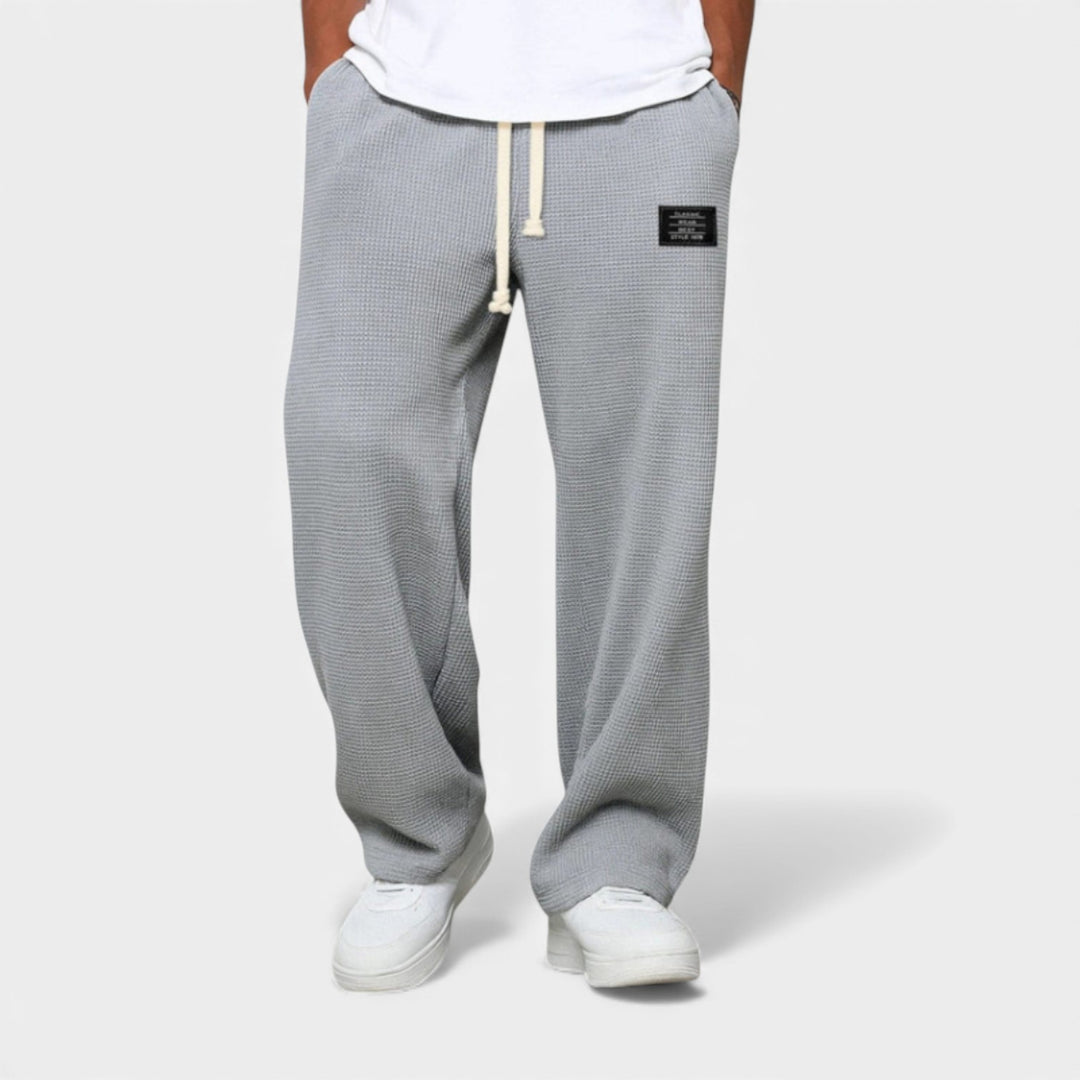 Piotr – Ležérní waffle kalhoty