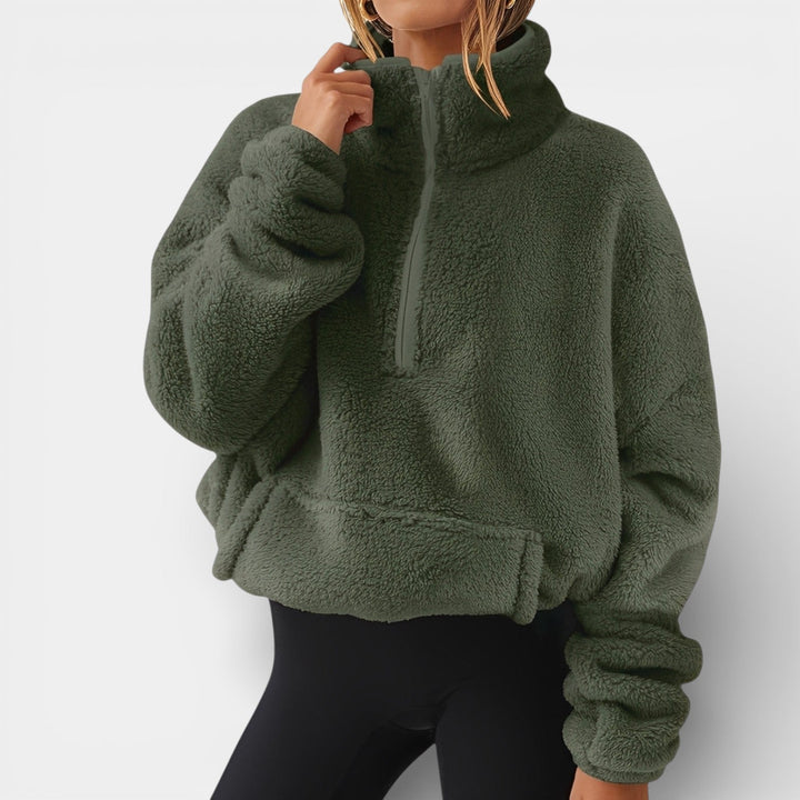 Milena – Polární mikina s polozipem
