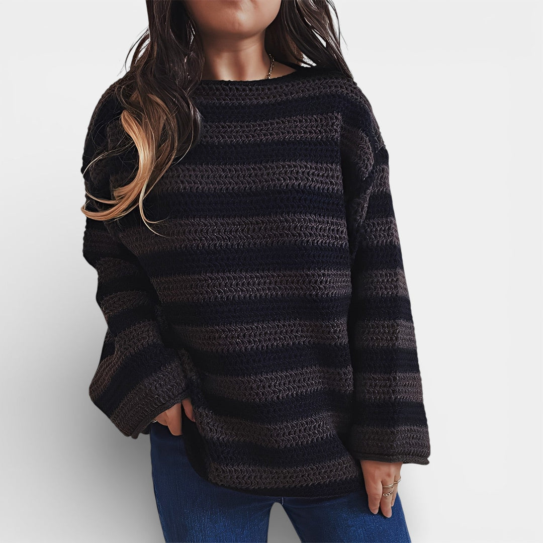 Elwira – Příjemný, volně pletený dámský svetr