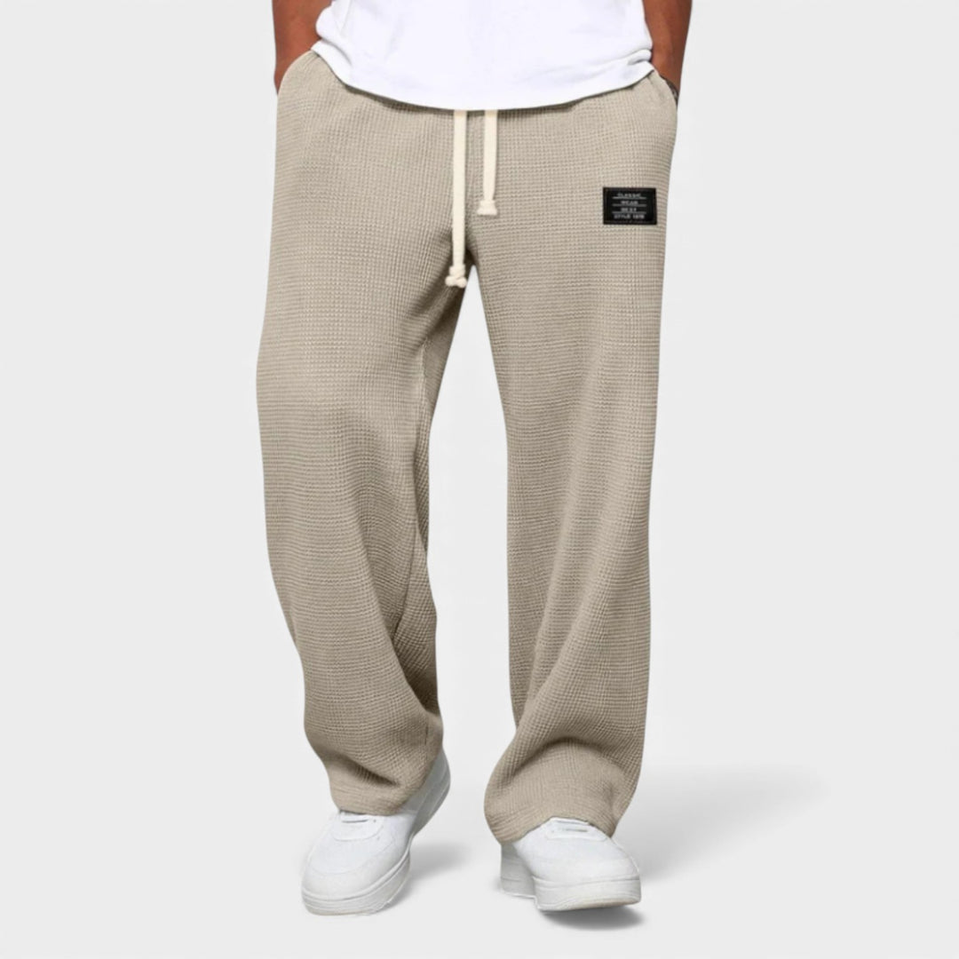 Piotr – Ležérní waffle kalhoty