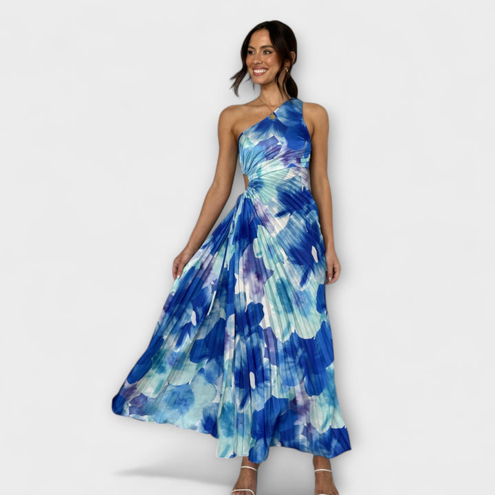 Sienna - Elegantní Maxi Šaty s Výřezem