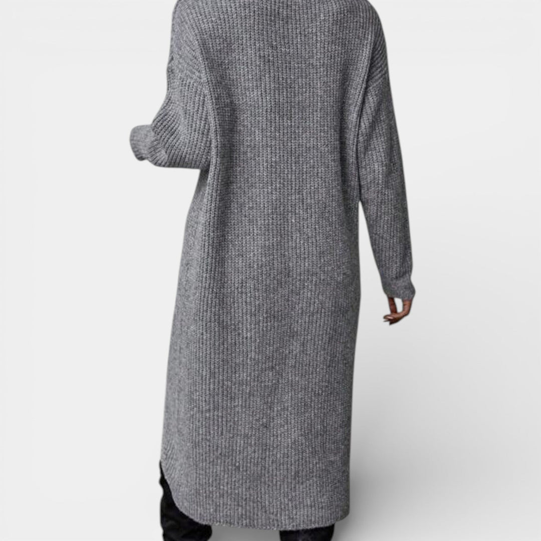 Matylda – Dlouhý svetr s překrývajícím se designem