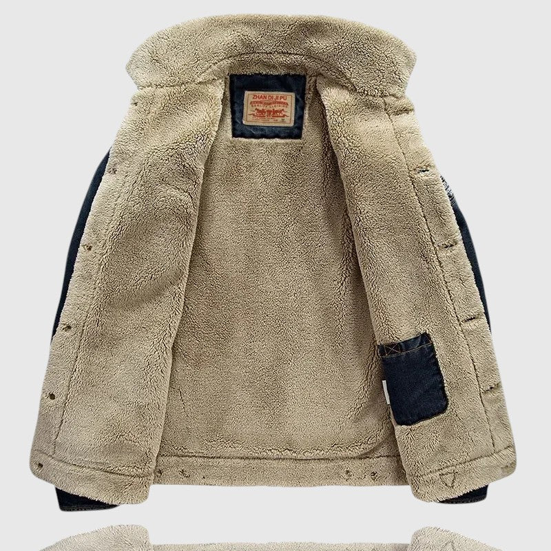 Bohumil - Džínová bunda s vnitřní podšívkou