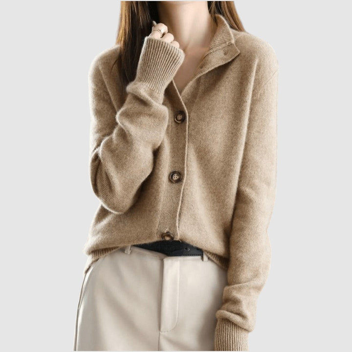 Viktorie - Luxusní kašmírový pletený kardigan