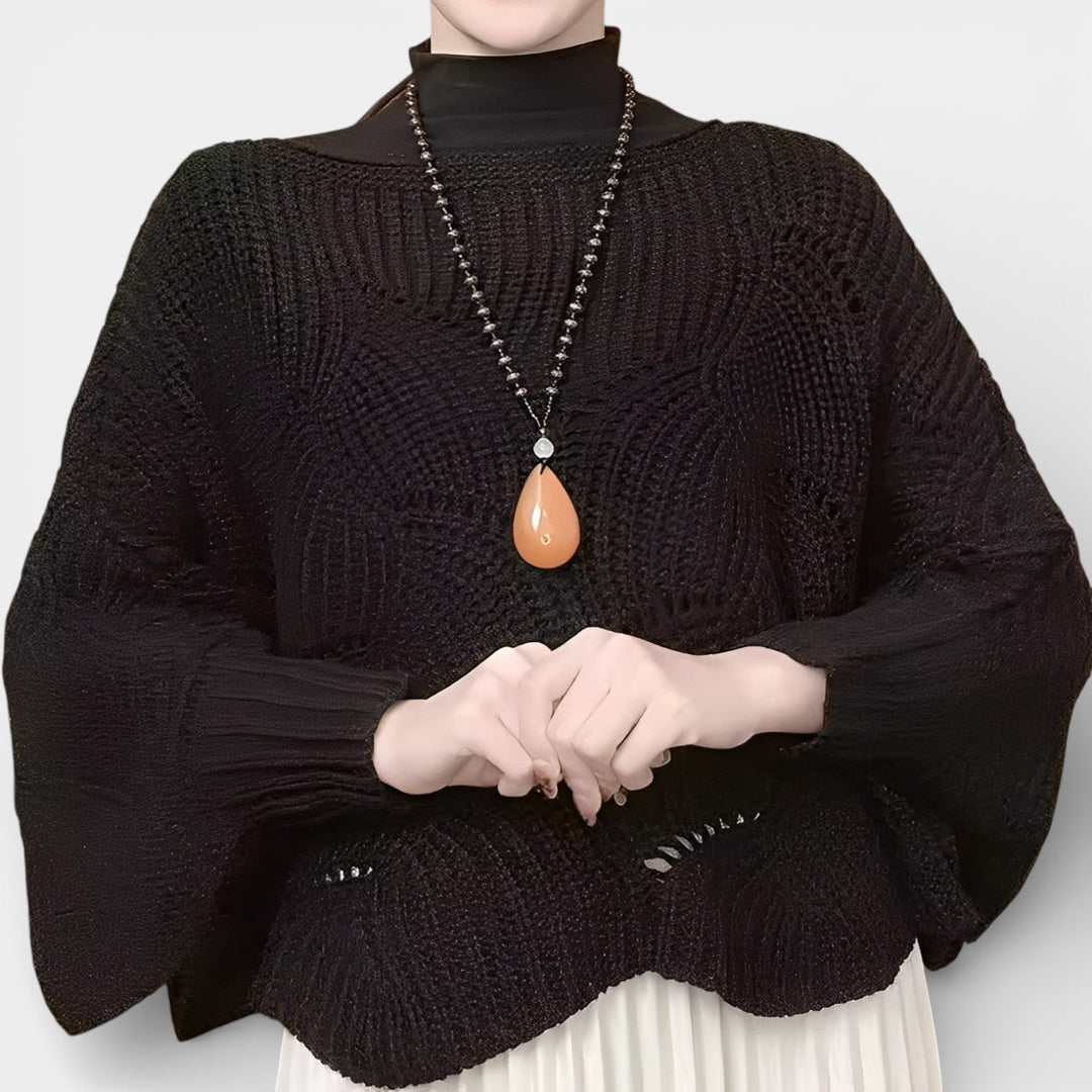 Romana – Termosvetr s rukávy typu netopýr