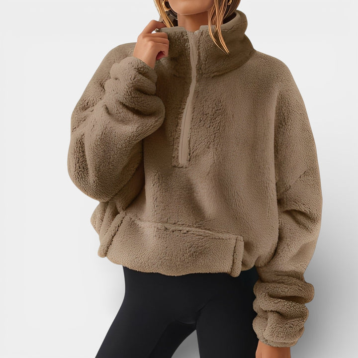 Milena – Polární mikina s polozipem