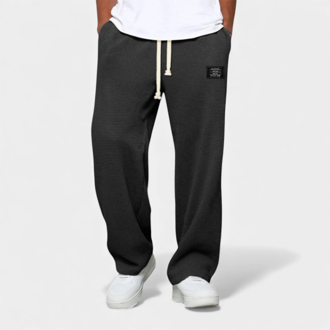 Piotr – Ležérní waffle kalhoty