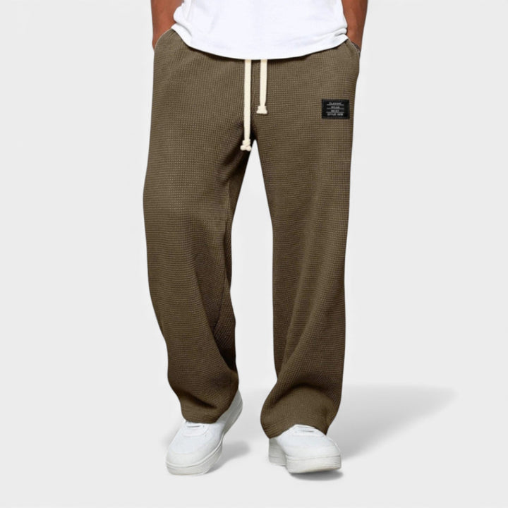 Piotr – Ležérní waffle kalhoty