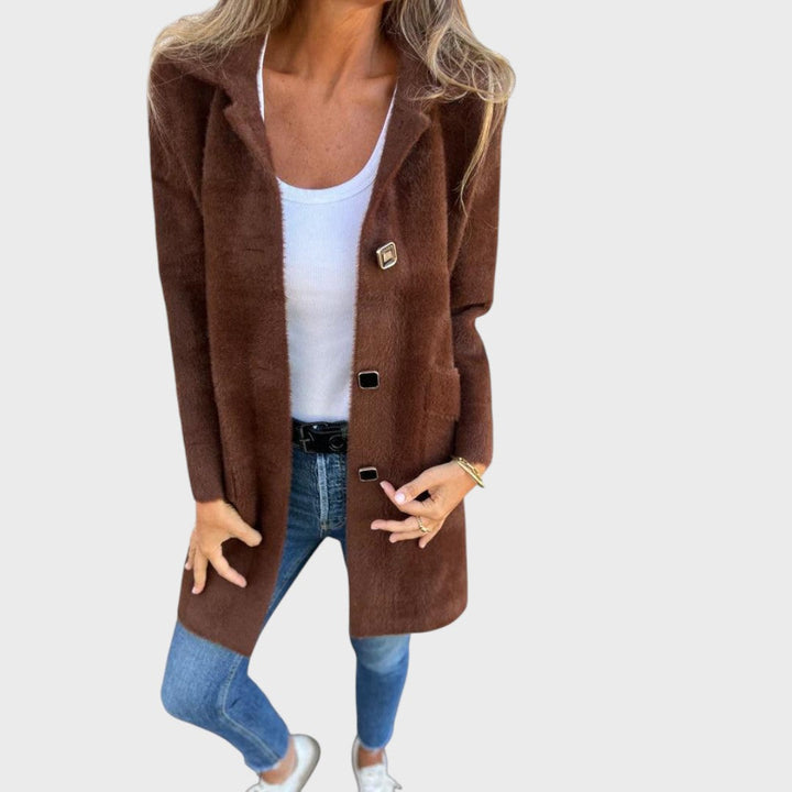 Karolína | Elegantní, hrubý kabát