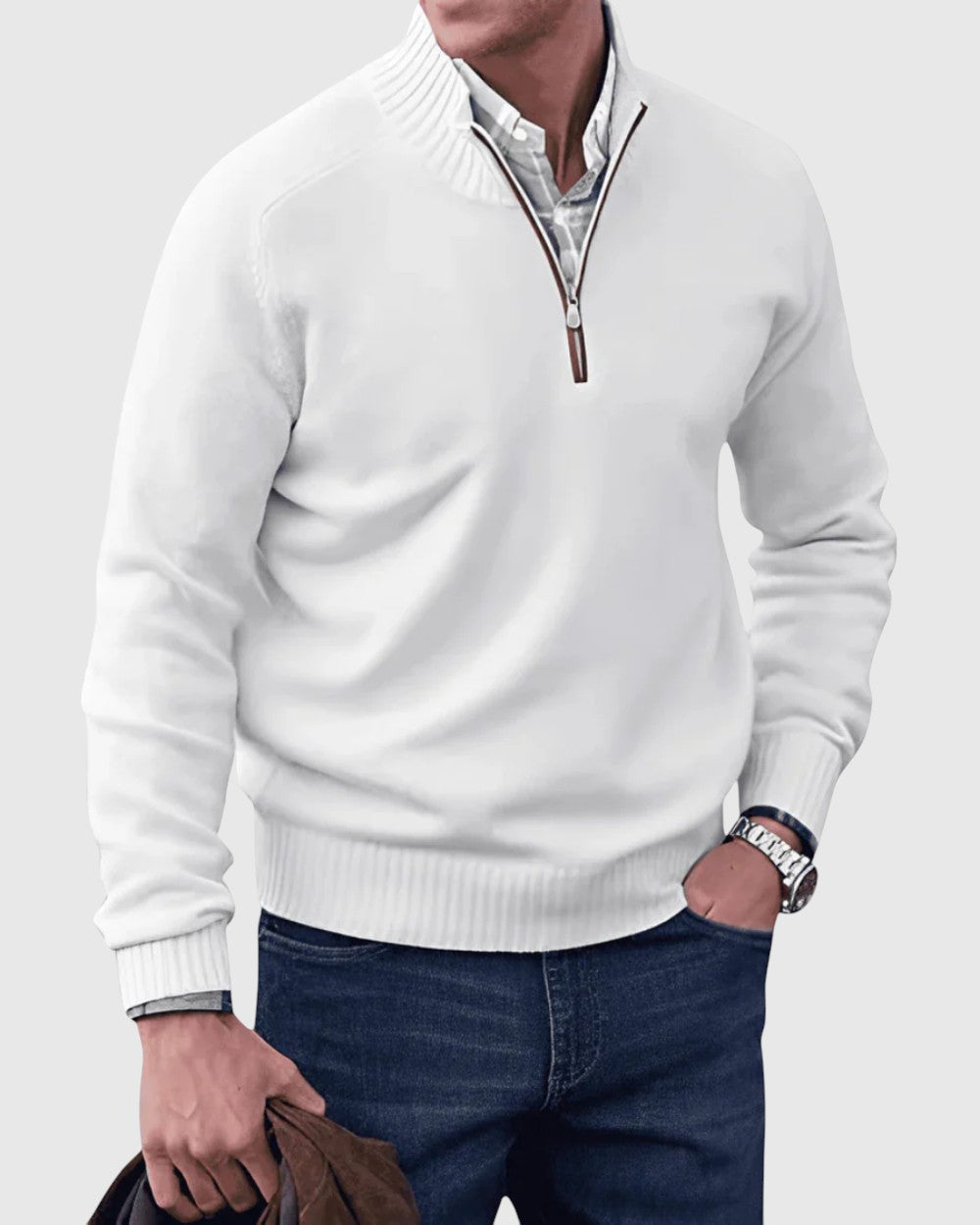 Libuše- Kardigan s zipem