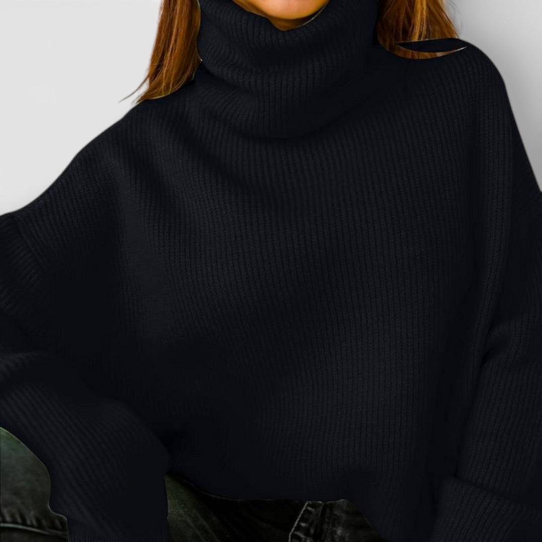 Blanka – Oversize svetr s rolákem