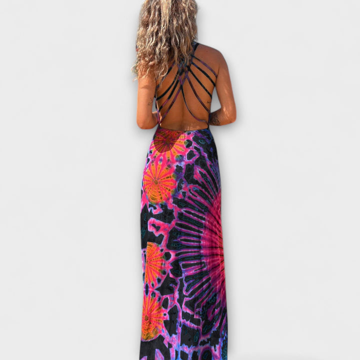Ronja - La Bamba Tie-Dye Print Maxi Šaty