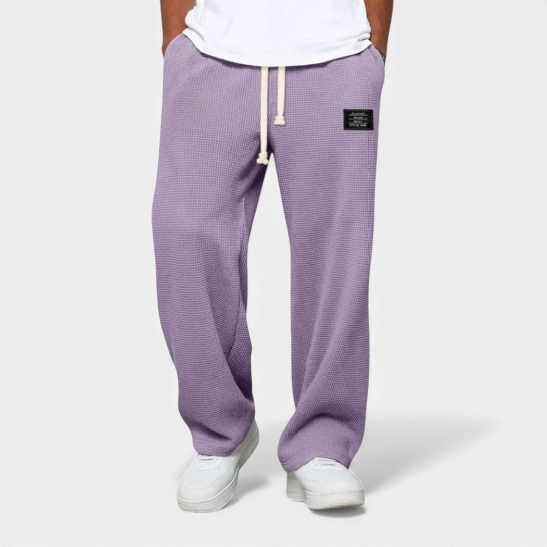 Piotr – Ležérní waffle kalhoty