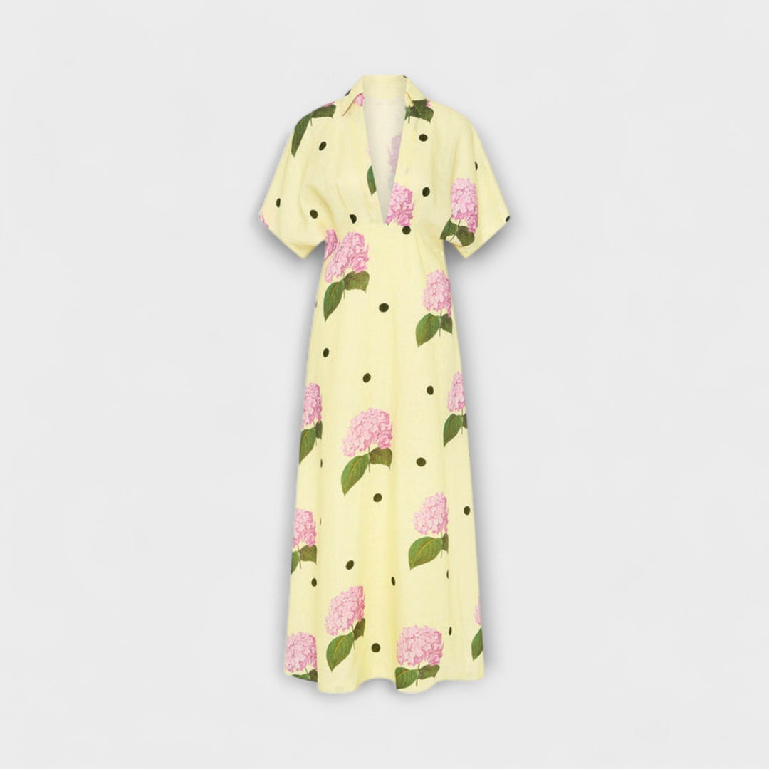 Kayla - Dlouhé splývavé šaty