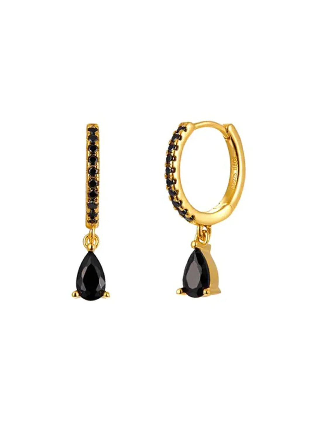 Sabina – Zlaté náušnice s moderním stylem.