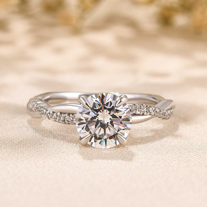 Elegantní prsten Le Jane z bílého zlata