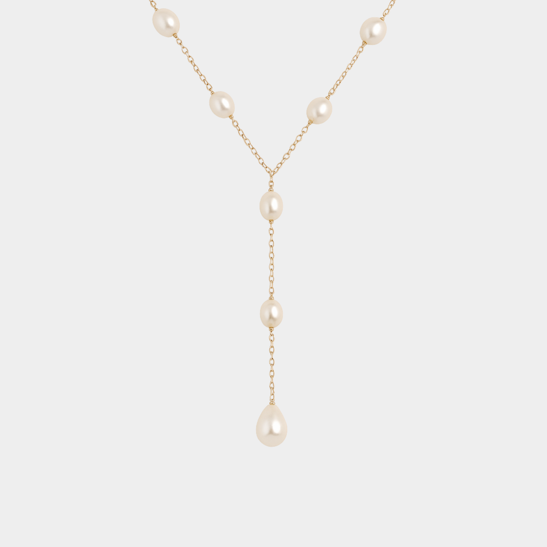 Annika - Vintage náhrdelník s visícími kuličkami