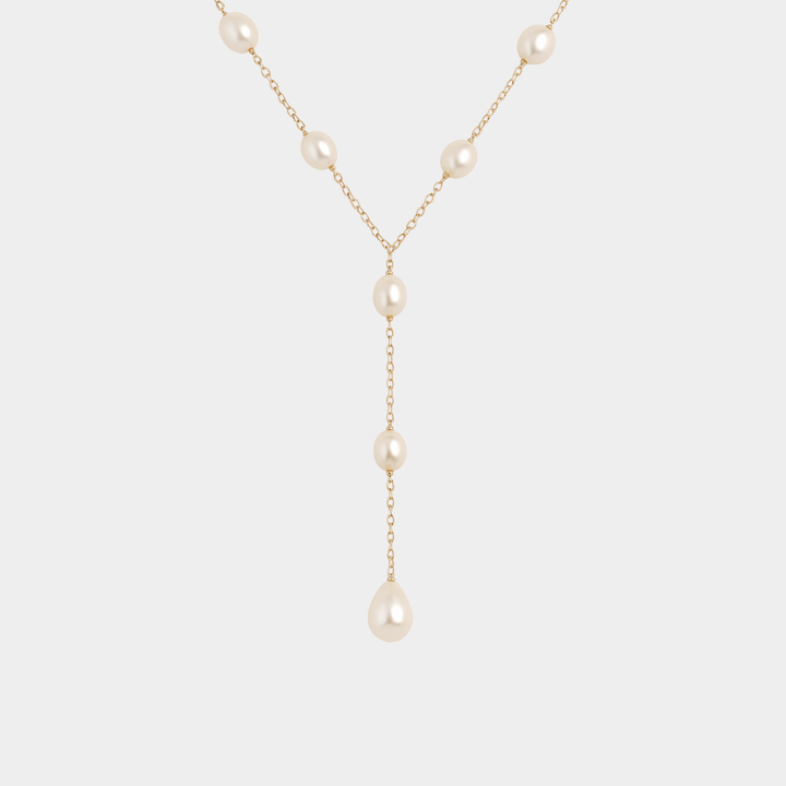 Annika - Vintage náhrdelník s visícími kuličkami