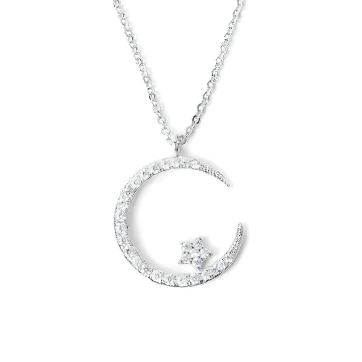 Věra - Elegantní náhrdelník s motivem měsíce