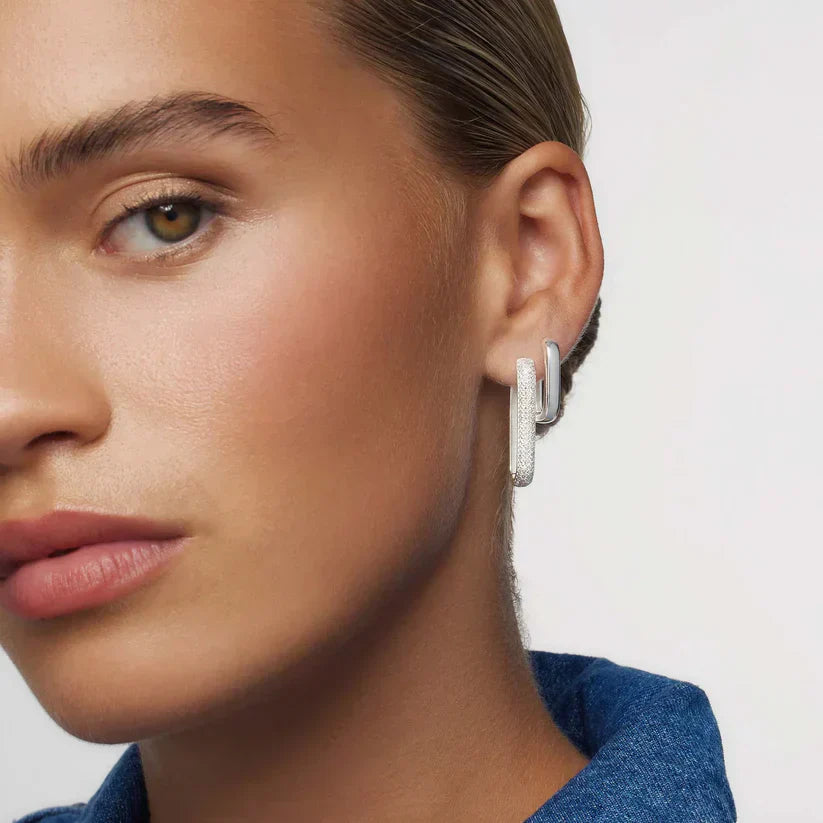 Velké ikony Pavé náušnice